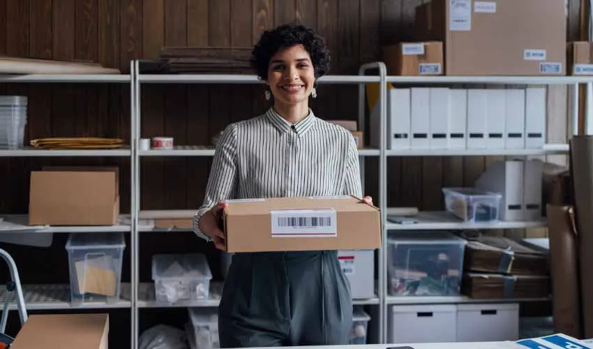 Women With Box